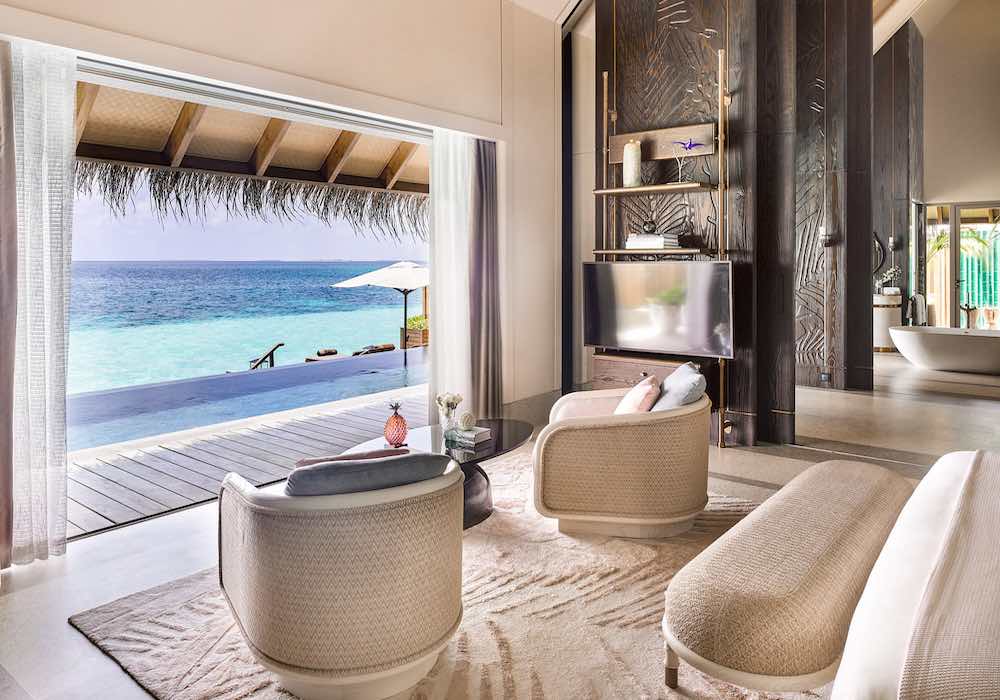 Water Villa at JOALI, view 2